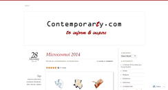 Desktop Screenshot of contemporarty.com